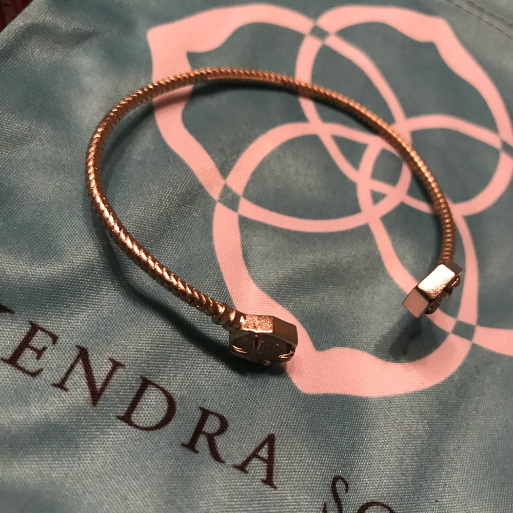 Kendra Scott Pinch Bracelet - Irridescent Drusy